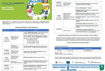 EVROPSKI TEDEN MOBILNOSTI 2020 V OBČINI TREBNJE