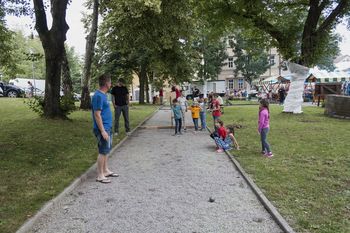 Predstavitev petanke v okviru 30. izvedbe "Trebanjskega koša" Predstavitev petanke v okviru 30. izvedbe "Trebanjskega koša"