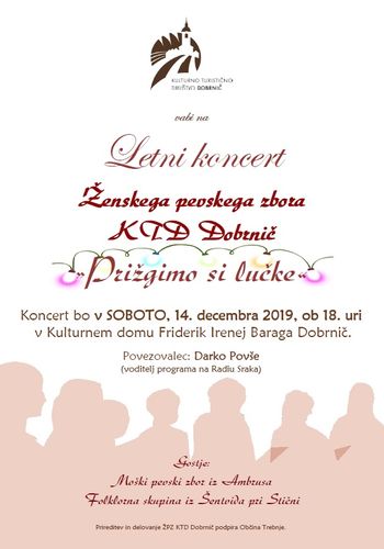 Letni koncert Ženskega pevskega zbora KTD Dobrnič