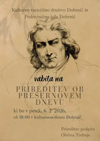 PRIREDITEV OB PREŠERNOVEM DNEVU