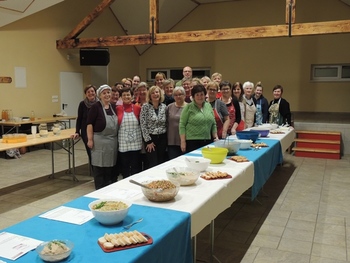 Priredili smo kulinarično delavnico - priprava različnih vrst solat, 09. februar 2017