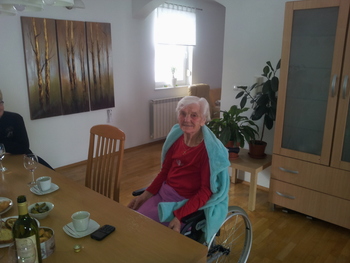 Obisk pri gospe Neži Skaza