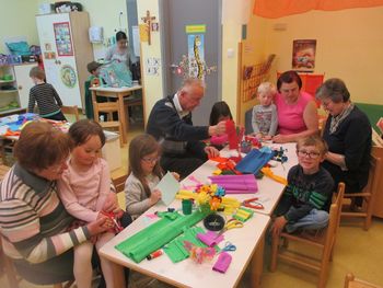 Medgeneracijsko druženje v Vrtcu Danijelov levček