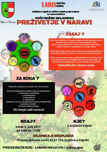 Šolarji, pozor! Preživetje v naravi Šolarji, pozor! Preživetje v naravi