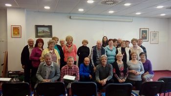 Intenzivne pevske vaje MeK PZ DU Vojnik