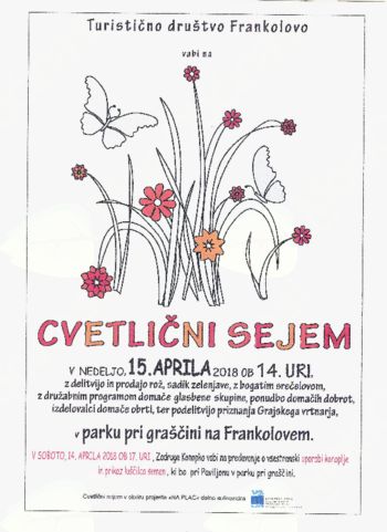 TD Frankolovo vabi na cvetlični sejem in predavanje