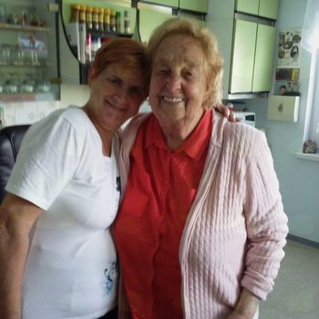 Na obisku pri gospe Alojziji Šibanc