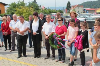 Spominska slovesnost pri »Olčjek«