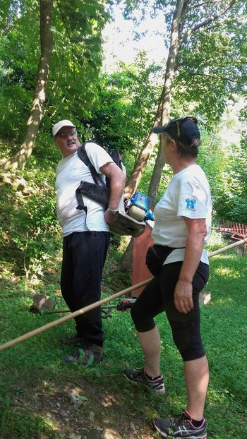 Urejanje Slomškove poti in okolice Koče pri Tomažu