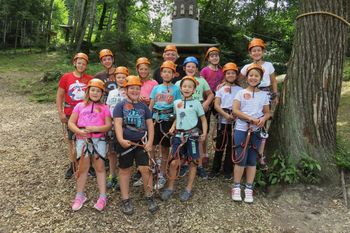 Obisk Pustolovskega parka Celjska koča