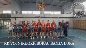Priprave košarkarjev v Banja Luki