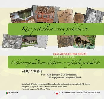 Danes v Vojniku: Odkrivanje kulturne dediščine 