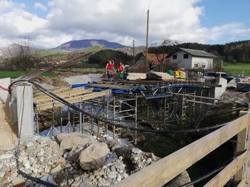 Nadomestni most čez Hudinjo v Razdelju Nadomestni most čez Hudinjo v Razdelju