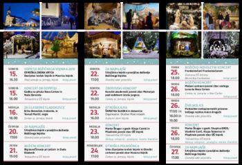 Božični Vojnik 2018: otvoritev in koncert Godbe na pihala iz  Nove Cerkve