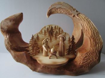 Jaslice Jožeta Žlausa v Vojniku, Radečah, pri Sv. Trojici in v Vatikanu