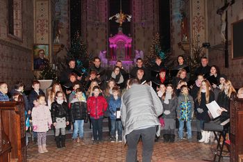 Na koncertu Otroško-mladinskega pevskega zbora Hozana