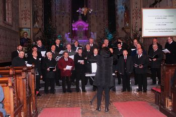 Koncert pevskih zborov je zaključil dogajanja na Božičnem Vojniku