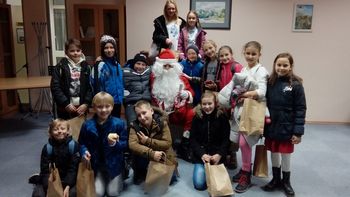 Nastop učencev 5. razreda v Domu ob Savinji