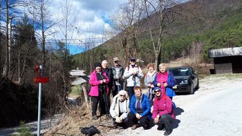 Pohod na grad Lindek (695 m)