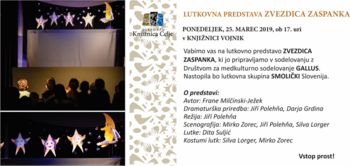 Za najmlajše: Zvezdica Zaspanka