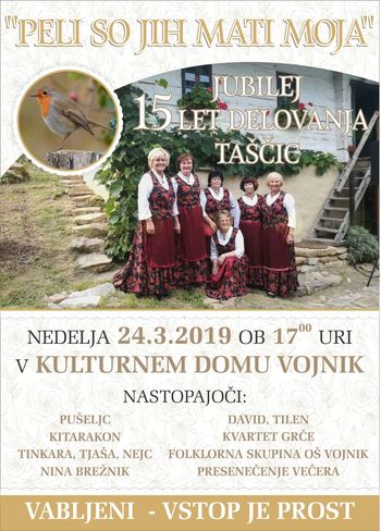Povabilo: Taščice praznujemo 15 let delovanja