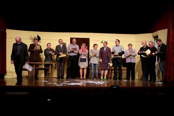 Nagrajeni ustvarjalci iz Dramske skupine KUD France Prešeren Vojnik