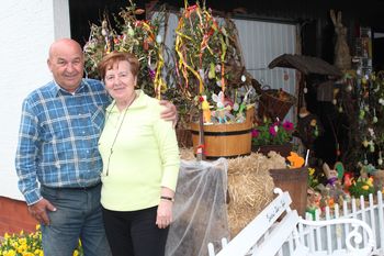 Velikonočno veselje pri družini Leber v Vojniku