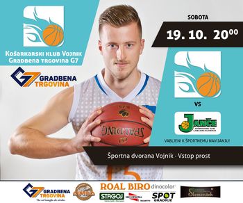 Košarkarski klub Vojnik vabi: KK Vojnik : KK Janče Košarkarski klub Vojnik vabi: KK Vojnik : KK Janče