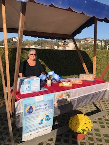 Namesto sveč ste darovali za PGD Vojnik: bruto vsota je 769 EUR