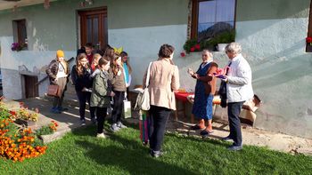 Obisk pri gospe Angeli Brodej