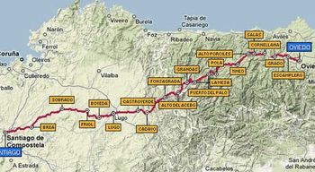 Valerija in Jurij Jakop: Camino Primitivo