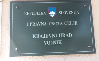 Obvestilo o začasnem zaprtju Krajevnega urada Vojnik 