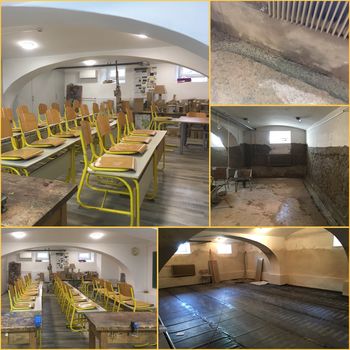 Nova učilnica za tehniko in likovno vzgojo na OŠ Antona Bezenška Frankolovo Nova učilnica za tehniko in likovno vzgojo na OŠ Antona Bezenška Frankolovo