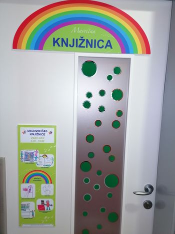 Otvoritev mavrične knjižnice Otvoritev mavrične knjižnice