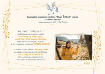 Literarno-glasbeni večer in Orgelski koncert 