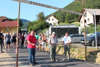 Fotogalerija: Odprtje ceste v Verpetah Fotogalerija: Odprtje ceste v Verpetah