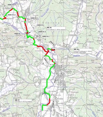 Poziv lastnikom zemljišč k daji soglasja za gradnjo kolesarske povezave Celje–Vojnik–Dobrna