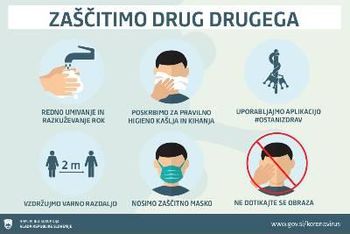 Ukrepi med božično – novoletnimi prazniki 