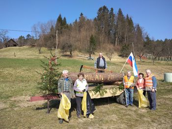 Čistili tudi v Globočah