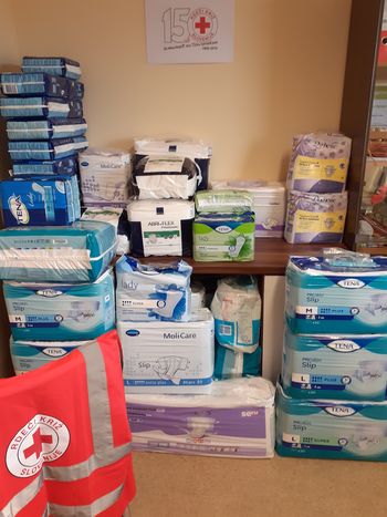 Obvestilo Krajevne organizacije Rdečega križa Nova Cerkev