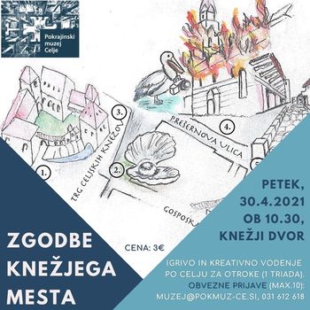 Zgodbe knežjega mesta - voden ogled Celja za otroke