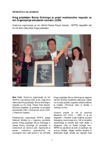 Predavanje: »Pot do telesnega in duševnega zdravja«