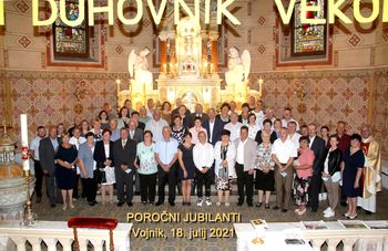 Srečanje zakonskih jubilantov