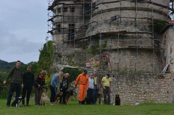 Vikend trening reševalnih psov