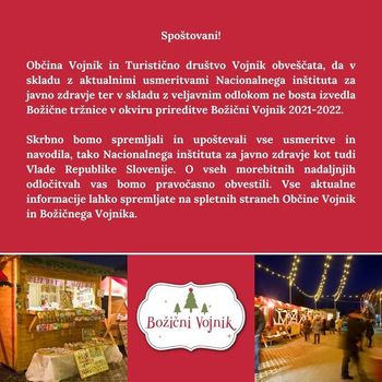 Obvestilo: Božični Vojnik