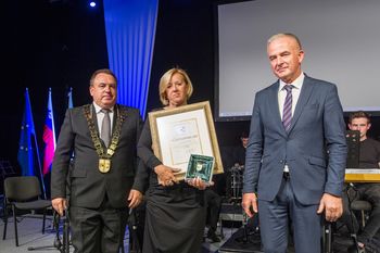 Prejemnica zlatega vojniškega grba 2021 Prejemnica zlatega vojniškega grba 2021