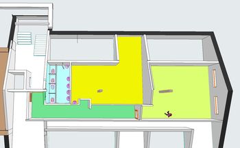 Ureditev mansarde v enoti Frankolovo