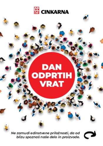 Vabilo na Dan odprtih vrat v Cinkarni