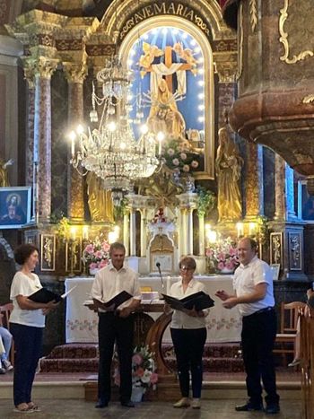 Kvartet Shalom v cerkvi Marije Sedmih žalosti