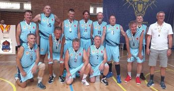 Srebro na Evropskem veteranskem prvenstvu v košarki